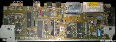 Board des C 64 II