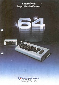 Eine Werbung fr den Commodore Anfang der 80er