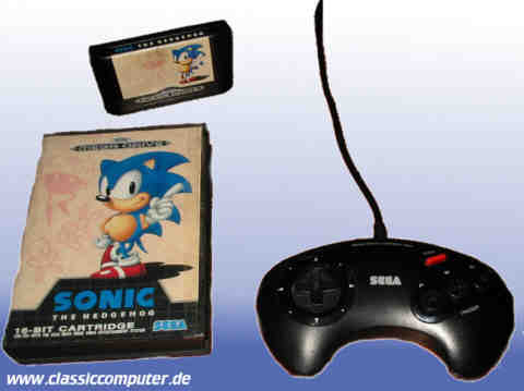 Das Zubeh�r des Mega Drive